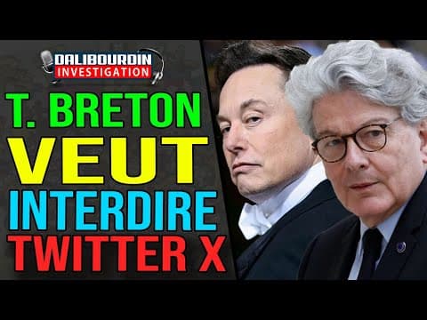 THIERRY BRETON WANTS X TO BE BLOCKED IN EUROPE - ELON MUSK IS HILARIOUS