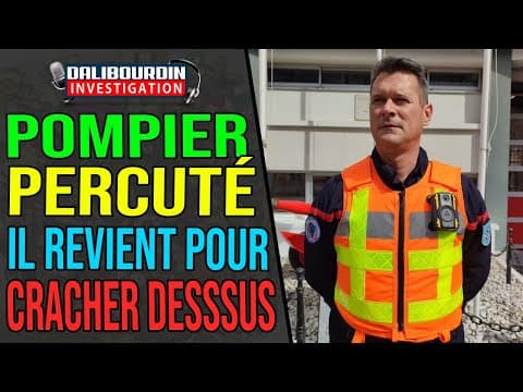 FIREFIGHTER CRUSHED, HE COMES BACK TO SPIT ON HIM