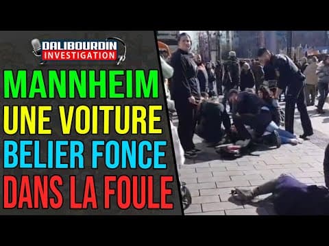 MANNHEIM - UNE VOITURE BELIER FONCE DANS LA FOULE