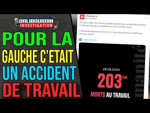 LA PRESSE EVOQUE "L'ACCIDENT DE TRAVAIL" DU GENDARME ERIC COMYN