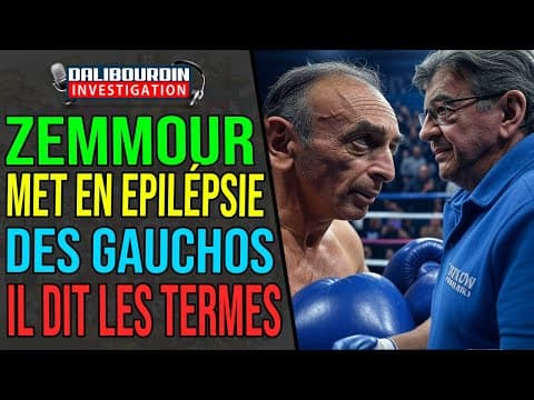 ERIC ZEMMOUR GETS LEFTISTS INTO EPILEPSY