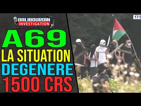 Pro-Palestinian ZADists destroy trees to save nature against the A69