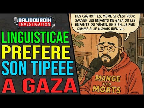 LINGUISTICAE EXPLIQUE QU'IL EST EN CONCURRENCE AVEC LES ENFANTS DE GAZA POUR SON TIPEEE