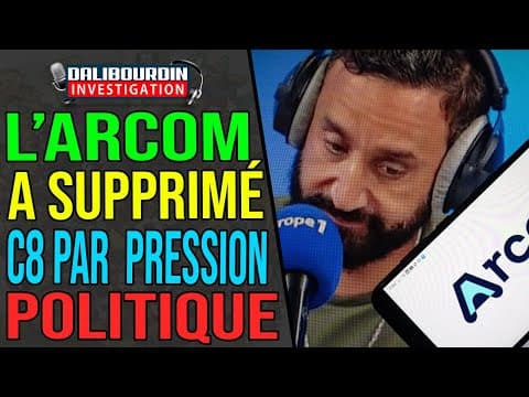 ARCOM WAS MANDATED TO ARREST C8 AND CYRIL HANOUNA