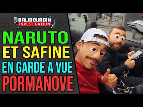 JEAN PORMANOVE - NARUTO ET SAFINE ENFIN EN GARDE A VUE