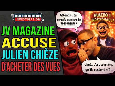 JEUX VIDEO MAGAZINE ACCUSE JULIEN CHIEZE D'ACHETER DES VUES ET DES ABONNÉS POUR RESTER NUMBER ONE