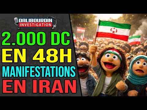 IRAN - ON ANNONCE 2000 DC PARMI LES MANIFESTANTS EN MOINS DE 48 HEURES