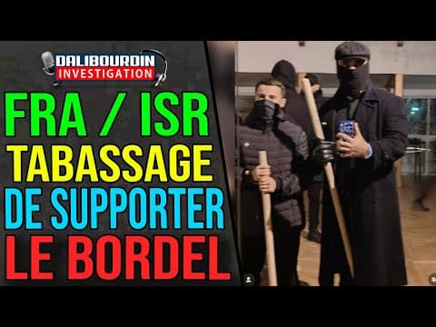 FRANCE - ISRAEL - SUPPORTERS BEAT EACH OTHER UP DURING THE MATCH