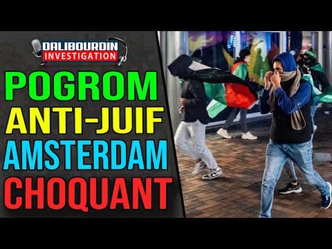 POGROM AGAINST JEWS IN AMSTERDAM FOLLOWING A FOOTBALL MATCH WITH ISRAEL