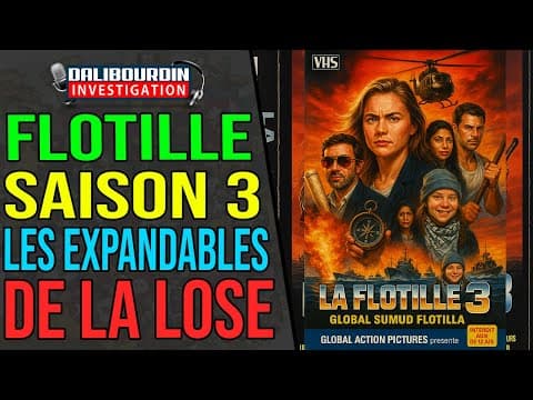 FLOTILLA SEASON 3 - GRETA THUNBERG, THOMAS GUENOLÉ, THOMAS PORTES, EMMA FOURREAU, THE EXPANDABLES