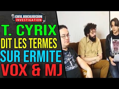 THOMAS CYRIX BALANCE LES TERMES SUR LES VOX MAKERS - DU BRUIT ET DE L'ODEUR