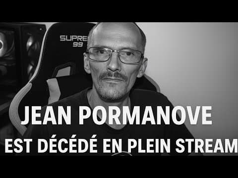 Jean Pormanove died live on air. He was 46 years old.