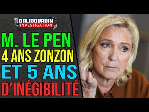 MARINE LE PEN - FOUND GUILTY AND IMMEDIATELY INELIGIBILITY