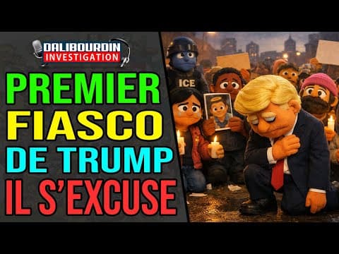 PREMIER FIASCO DE TRUMP AVEC L'ICE - LA DROITE EST ENTRAIN DE LE SABORDÉ