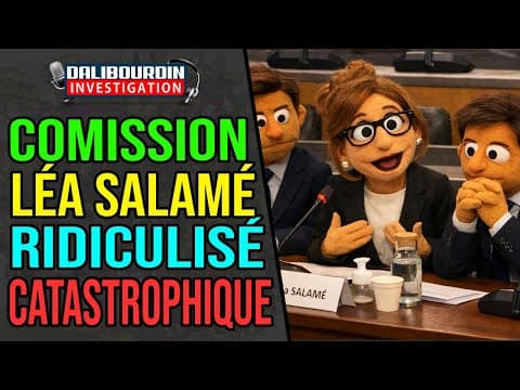 COMISSION FRANCE TV - LEA SALAMÉ SE RIDICULISE EN DIRECT ETLES MENSONGES CONTINUE