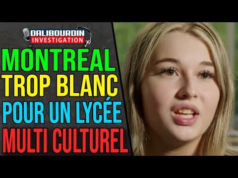 MONTREAL - STUDENTS DEEMED TOO WHITE FOR A MULTICULTURAL HIGH SCHOOL
