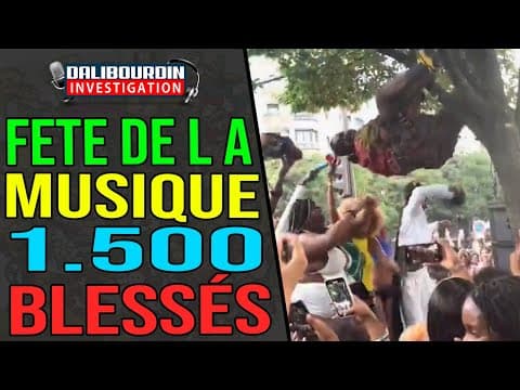 THE DISASTROUS ASSESSMENT OF THE FÊTE DE LA MUSIQUE - IT WAS ALL WHITES ACCORDING TO AYMERIC CARON