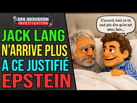 EPSTEIN - JACK LANG NE SAIT PLUS COMMENT JUSTIFIÉ QUE SA FILLE SOIT DANS LE TESTAMENT DE EPSTEIN