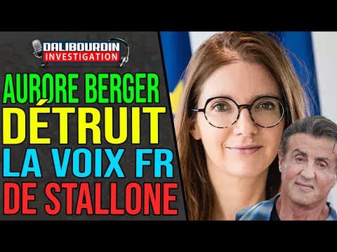 AURORE BERGER DÉTRUIT LA VOIX ICONIQUE DE SYLVESTER STALLONE PAR L'IA