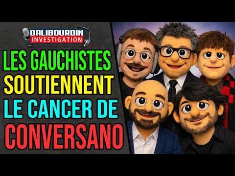 LES GAUCHISTES SOUTIENNE LE CANCER DE CONVERSANO POUR QU'IL DCD PLUS VITE... + MAJID OUKACHA