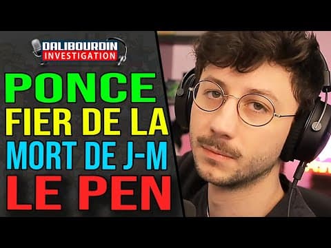PONCE AND THE MONDAY TEAM ARE ERUCTING WITH JOY ABOUT JEAN-MARIE LE PEN AND THE DONATIONS ARE RAI...