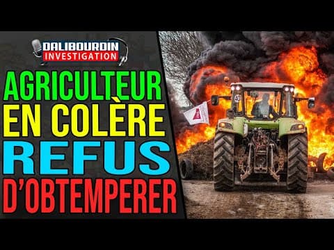 LES AGRICULTEURS FONT DES REFUS D'OBTEMPERER CONTRE DES CENTAURE DE LA GENDARMERIE