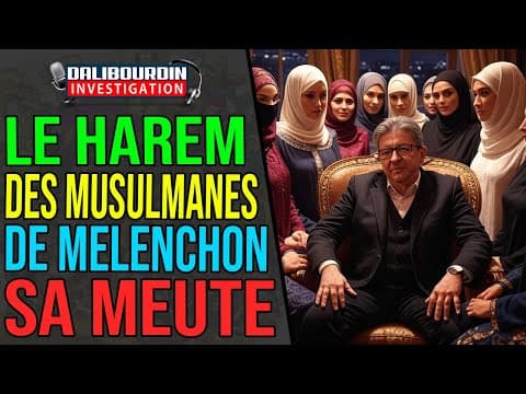 MELENCHON AND HIS HAREM OF YOUR MUSLIM SISTERS DESCRIBED IN THE PACK
