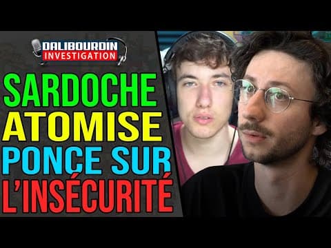 PONCE RIDICULATED BY SARDOCHE ON HIS EXIT ABOUT THE NON-EXISTENT INSECURITY IN FRANCE